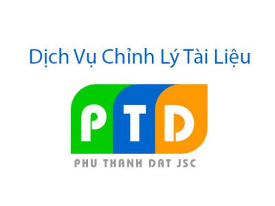 Dịch vụ chỉnh lý tài liệu